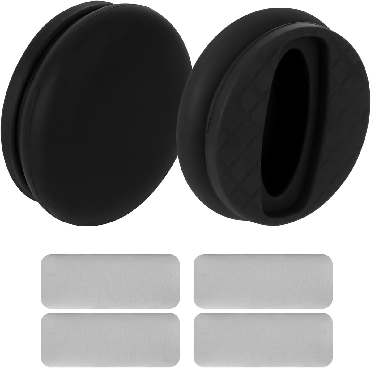 Goktvai 2pcs 4pcs Magnetic Holder Case for AirTag, Waterproof Hidden Magnet Mount Silicone Protective Cover with Iron