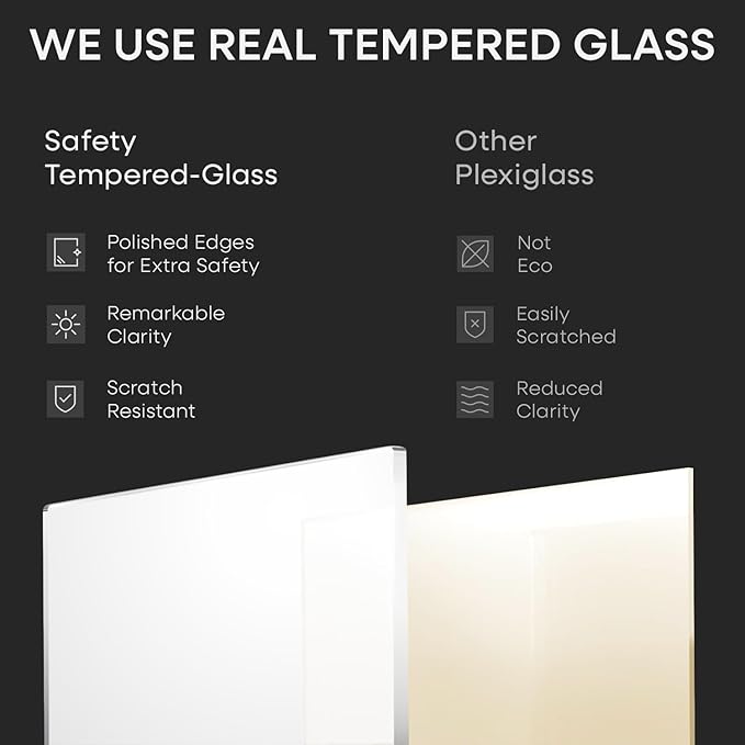 Homeforia 17x22 White Picture Frame, High End Oak 17x22 White Wooden Poster Frames with Mat 12x18 for Print, 17 x 22 Wood Frame Matted to 12 x 18 Photo, 22x17 Frame, Tempered Glass, Wall Kit, Set of 1