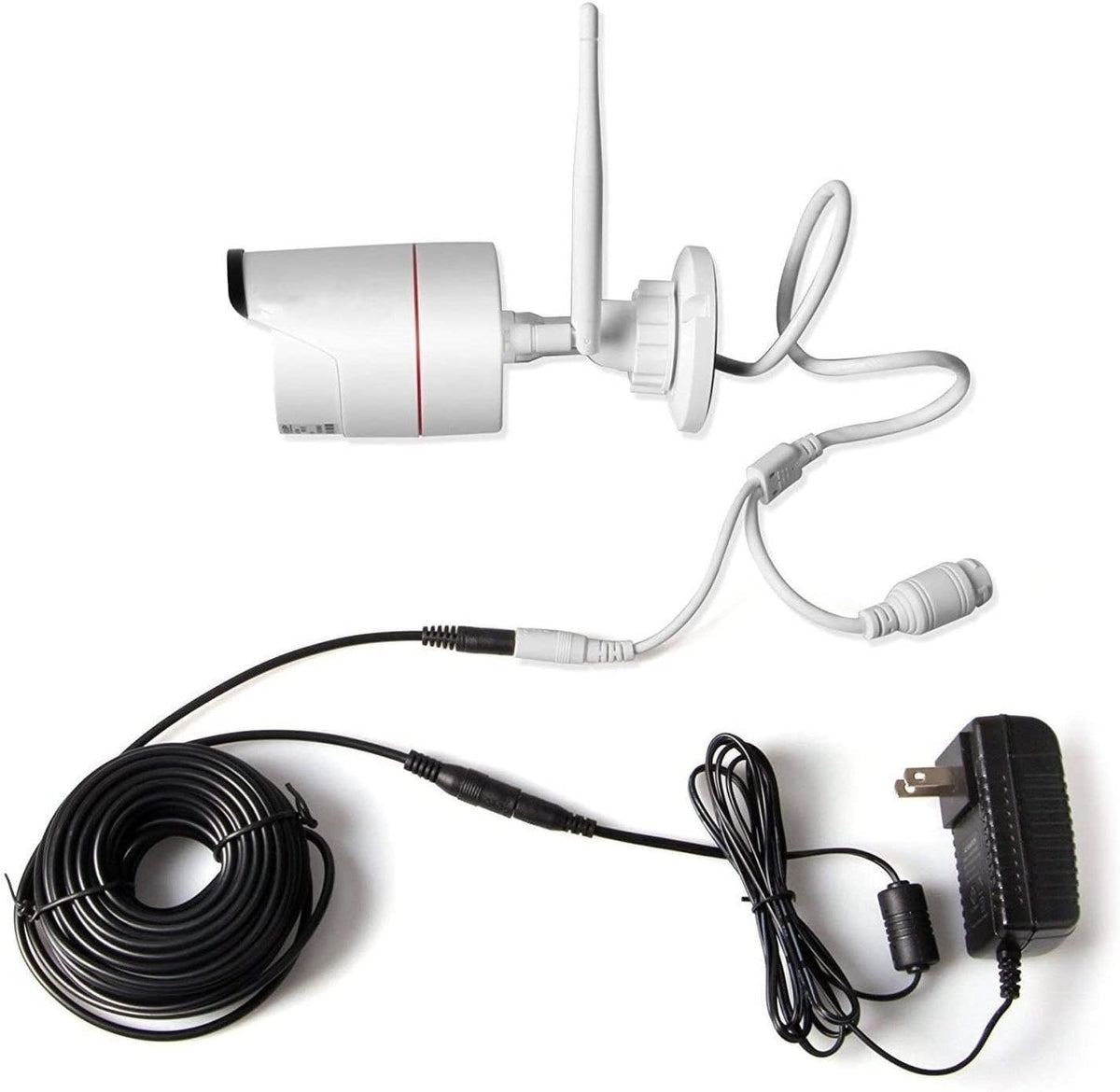 Vanxse 10Meters-33FT 12v 2.1x5.5mm Dc CCTV Power Extension Cable Power Cord for CCTV Security Camera WiFi IP