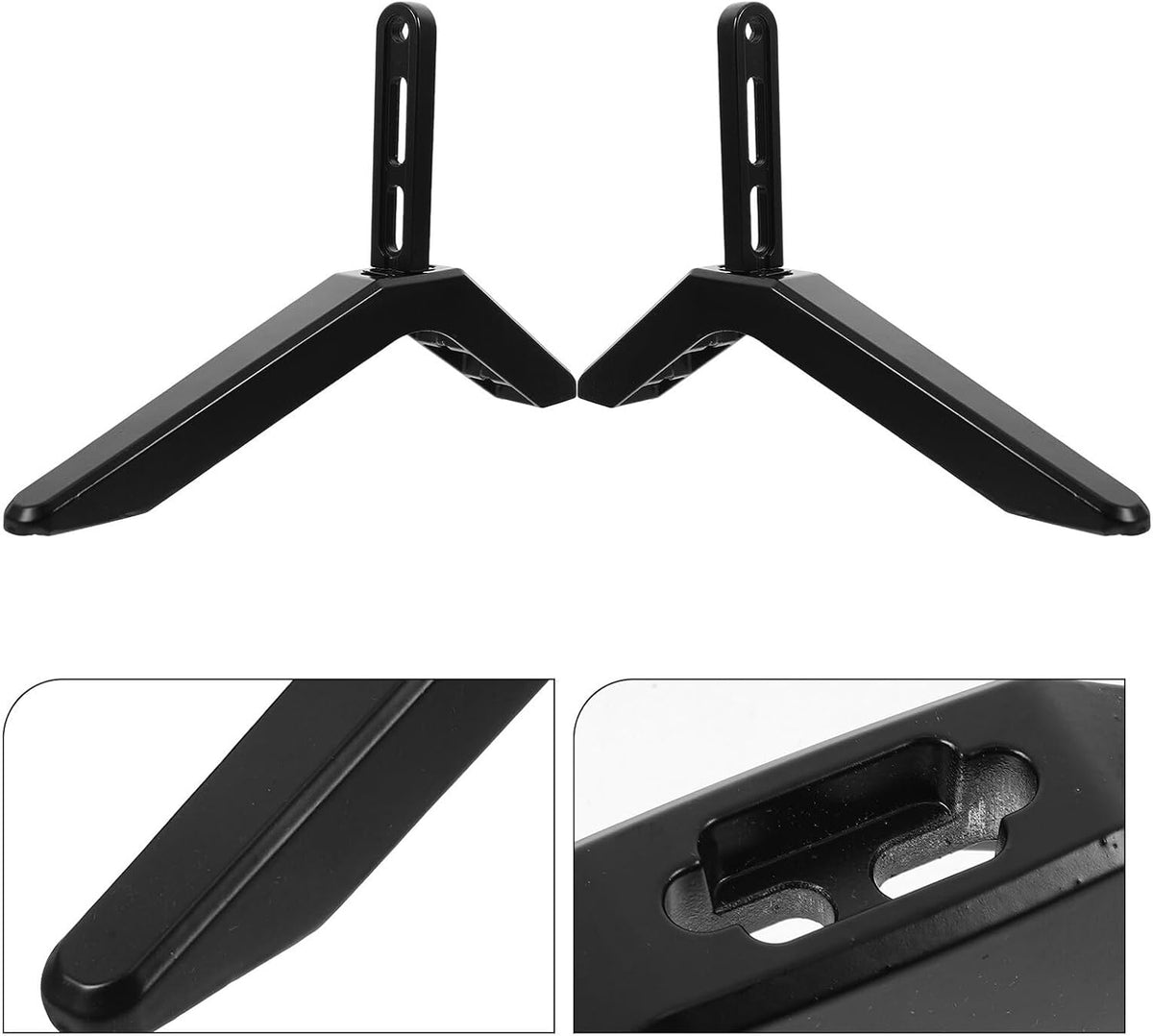 Generic Universal Tv Stand Tabletop Mount Bracket Fixed Television Holder for Flat Screen Tvs Compatible with LED LCD