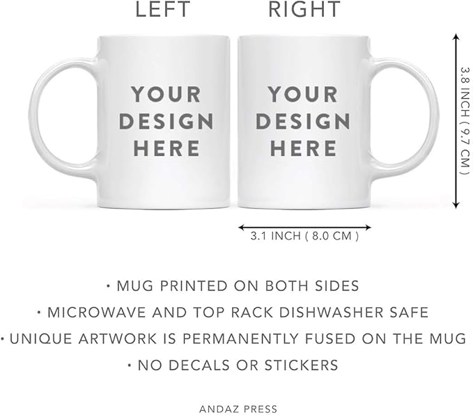Andaz Press 11oz. Funny Coffee Mug Gag Gift, My Favorite Godfather Gave Me This Mug, 1-Pack, Godson Goddaughter Birthday Christmas Sarcastic Humor Gift Ideas