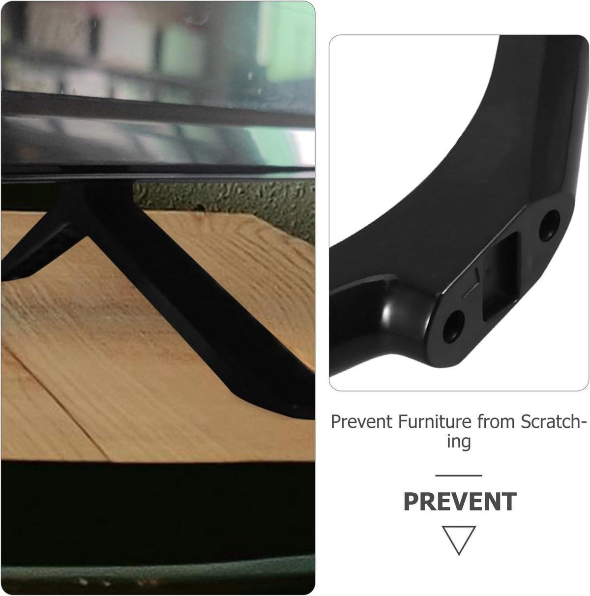 Universal Tv Stand Legs with Screws Replacement Tv Feet TVs Tabletop Base Stand Legs Tv Pedestal Stand Mount Leg