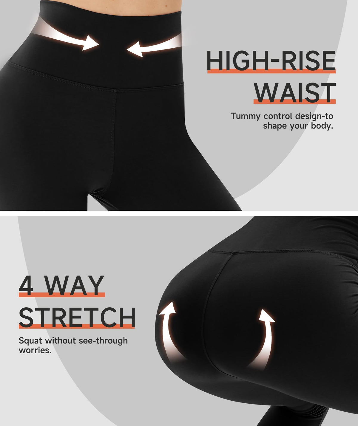 GAYHAY High Waisted Capri Leggings for Women - Soft Slim Yoga Pants for Running Cycling Workout Leopard