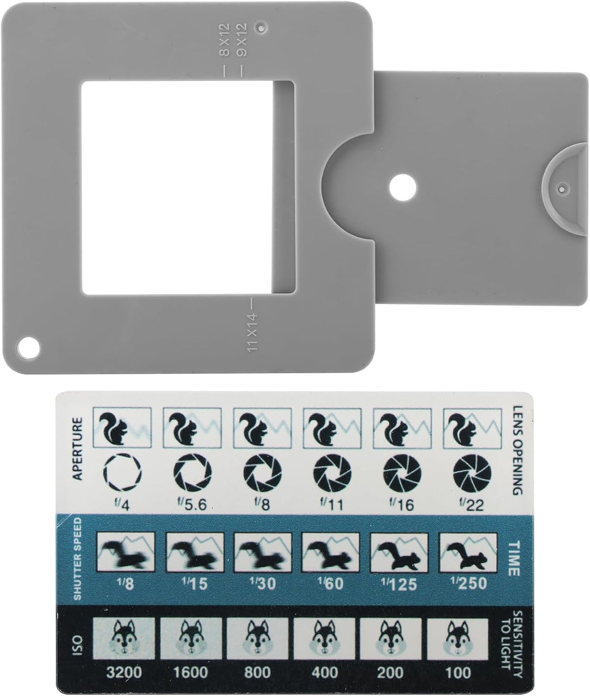 Trenqular View Finder,View Catcher with Sliding Mechanism, View-Finder with Color Isolation, View-Finder