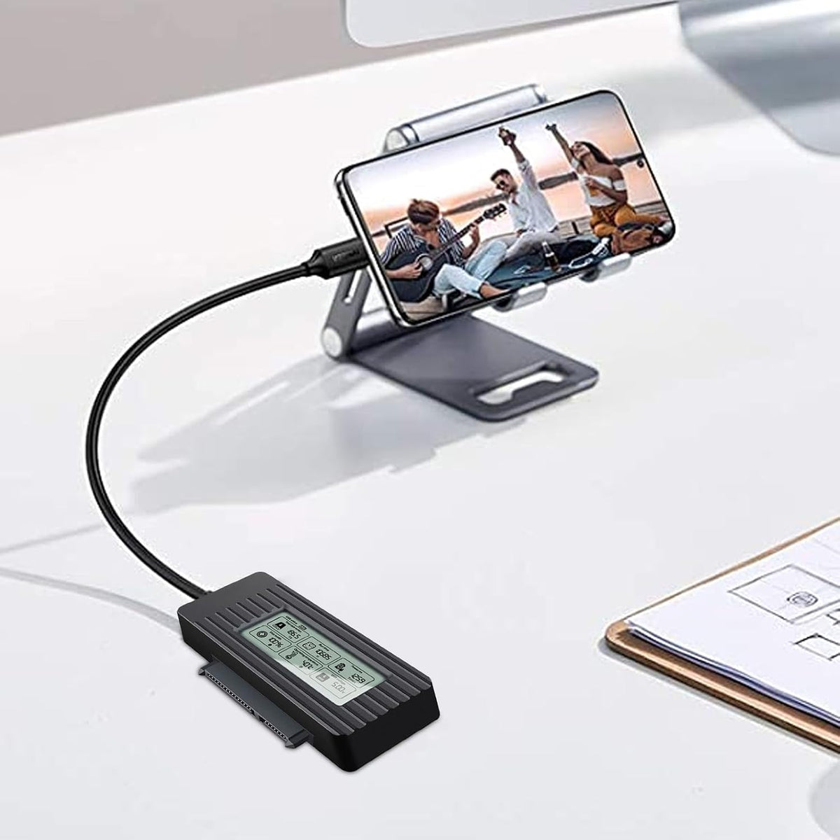 Generic Hard Drive Recovery Kit - External Reader, Multiples-Port Adapter, Data Transfer Dock | Universal USB Converter