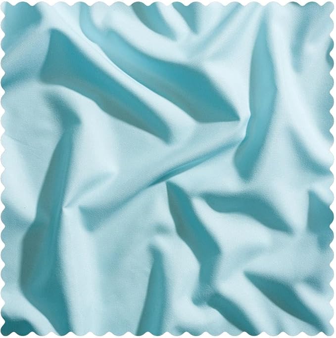 PeachSkinSheets Night Sweats: The Original 1500TC Soft Super Twin/XL Twin Oversized Comforter Set Beach Blue