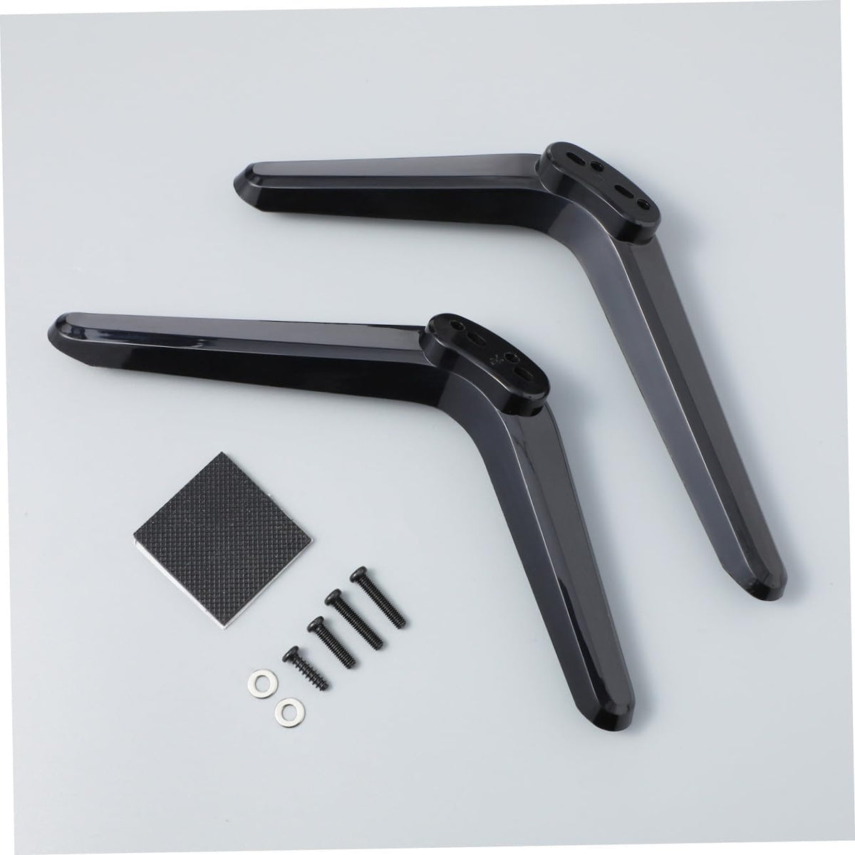 GETAJGHSD 2 Pcs Plastic Tv Mount Stand for Tvs Brackets with Screws Easy Installation Without Drilling Stable