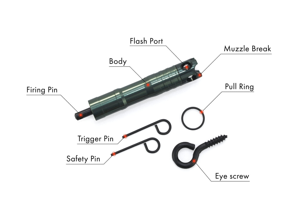 Camp Safe | Complete 209 Perimeter Trip Alarm Kit