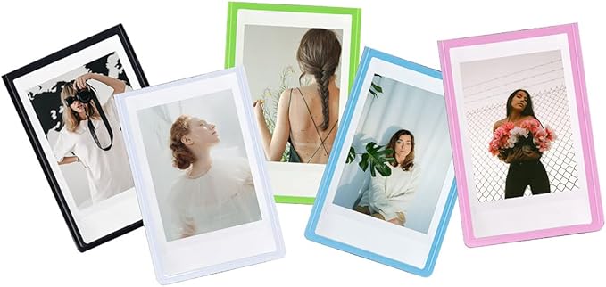 Orga'Neat 2x3 Magnetic Photo Frame Refrigerator for Fujifilm Instax Mini Instant Film, Magnet Picture Frames for Fridge Small Picture Holder for 8.6cm*5.4cm Picture -10 Pack