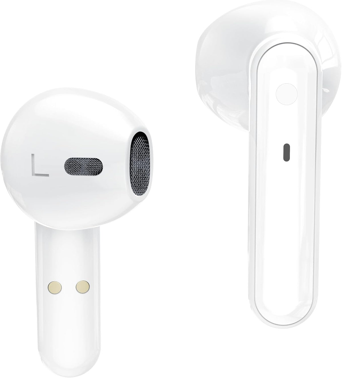 CBTek Seamless 40 Wireless Bluetooth Earbuds, with Any iPhone and Android, Built-in Mic with Charging Case, Deep Bass