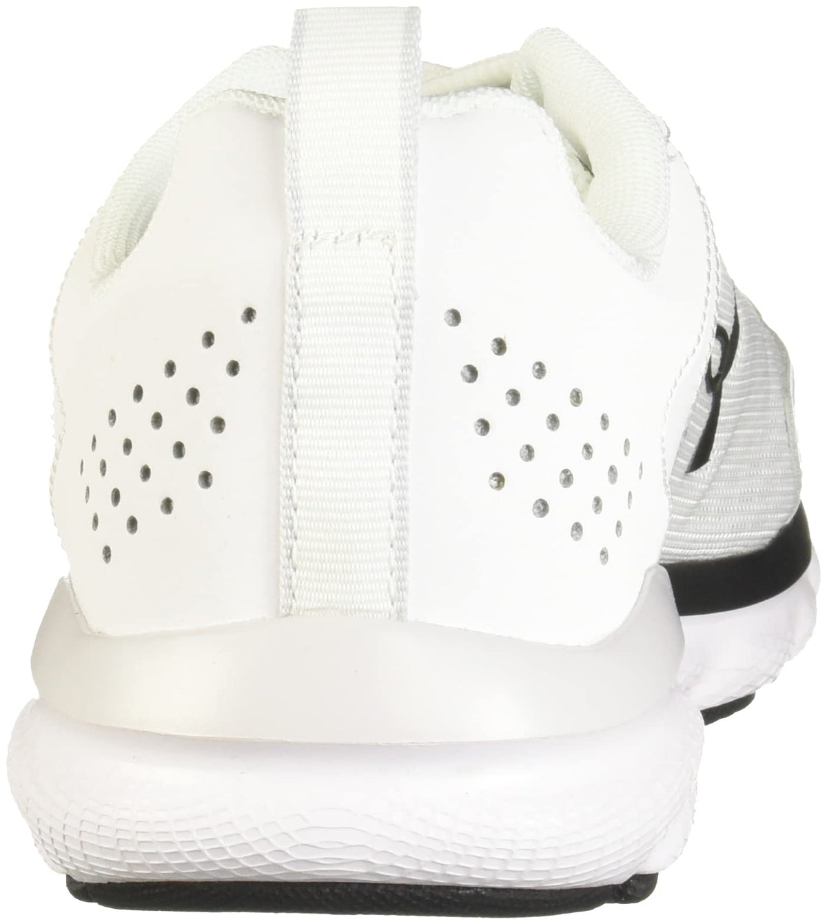 Under Armour Mens Charged Assert 9DISC Running Shoe, White/Black, X-Wide US