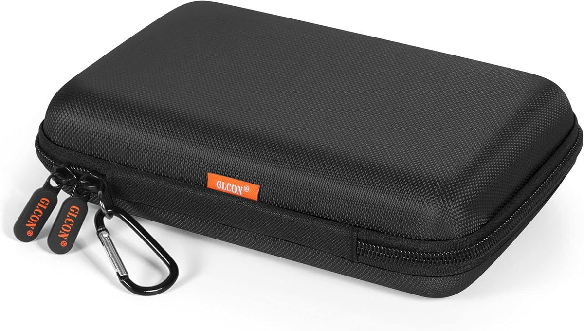 GLCON Shockproof Hard Shell Carrying Case for GPS, External Hard Drive, Power Bank, Charger, Cable, Heart Monitor, Cell