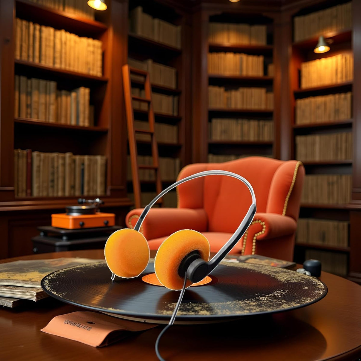 GOUDOGEDC Headset,Headphone,for Retro Over-Ear Headphone,Vintage Feelings Underwire Headphones,Retro Lightweight