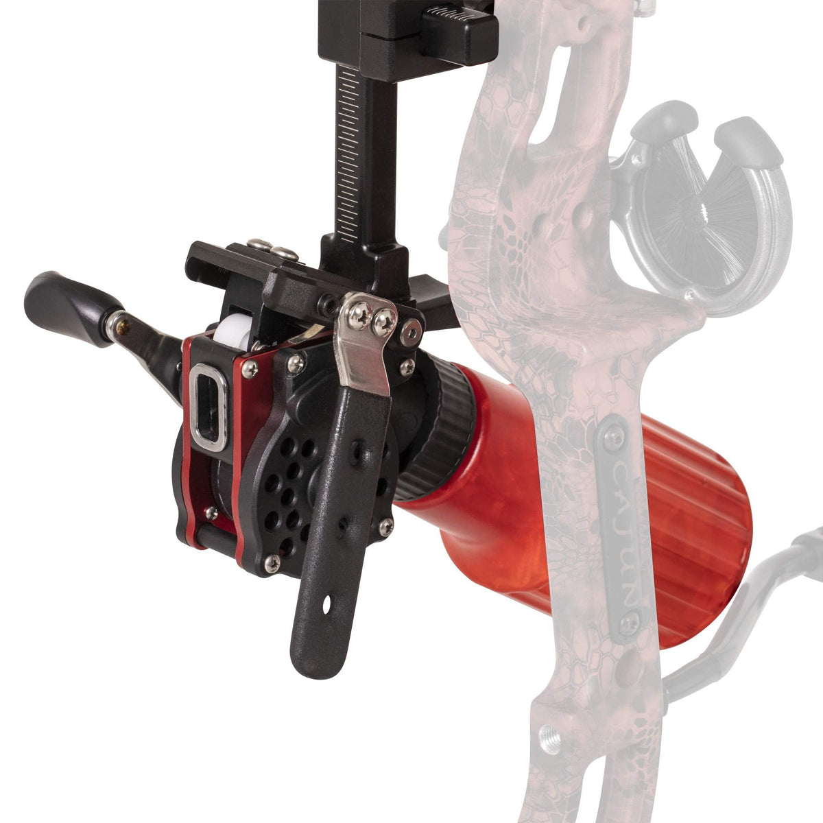 Cajun Bowfishing Winch Pro Reel Kit, Complete Bundle, Fighting Wheel Break, Highly Adjustable, One-Handed Operation, Superior Durability