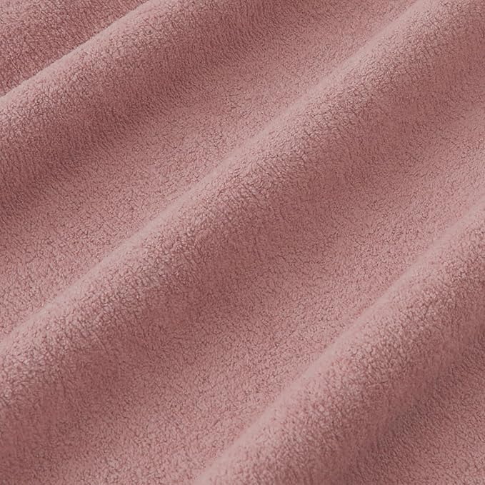 Kevin Textile Valentines Day Decorative Pillow Covers Plush Pink 24x24 Inch Pack of 2 Waterproof Soft Boucle Textured Euro Pillowcases Elegant Accent Pillows for Couch Sofa Chair Bed Home