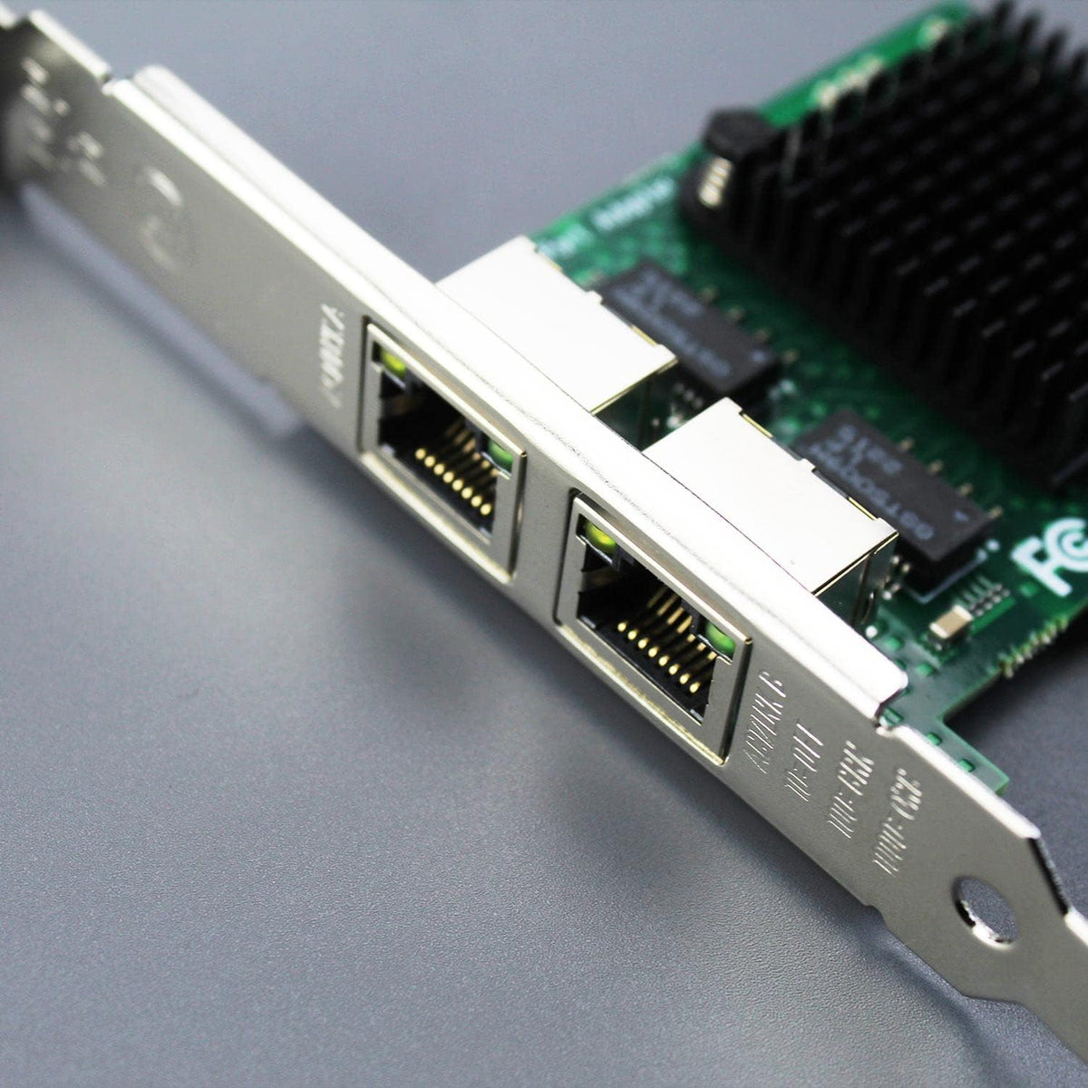 GLOTRENDS LE8202 2 RJ45 Gigabit Network Card with Ports for Soft Router, NAS Link Aggregation, Network Isolation, etc