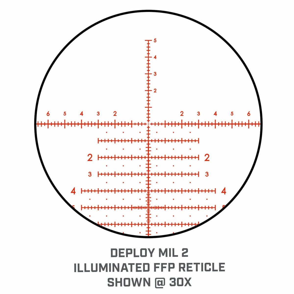 Bushnell Match Pro 5-30x56 Riflescope - DM2 MRAD Reticle