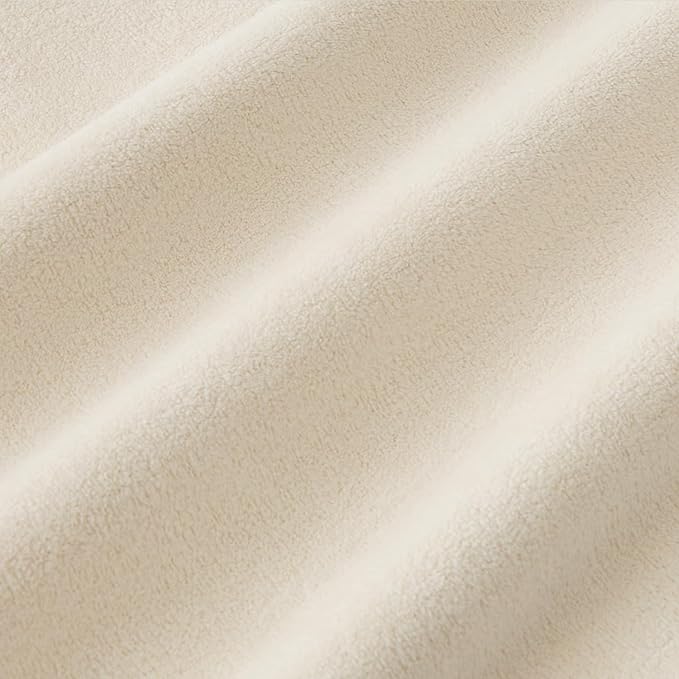Kevin Textile Waterproof Decorative Pillow Covers Cream White 22x22 Inch Pack of 2 Soft Boucle Textured Euro Pillowcases Elegant Accent Pillows for Couch Sofa Chair Bed Home Decor Indoor Outdoor