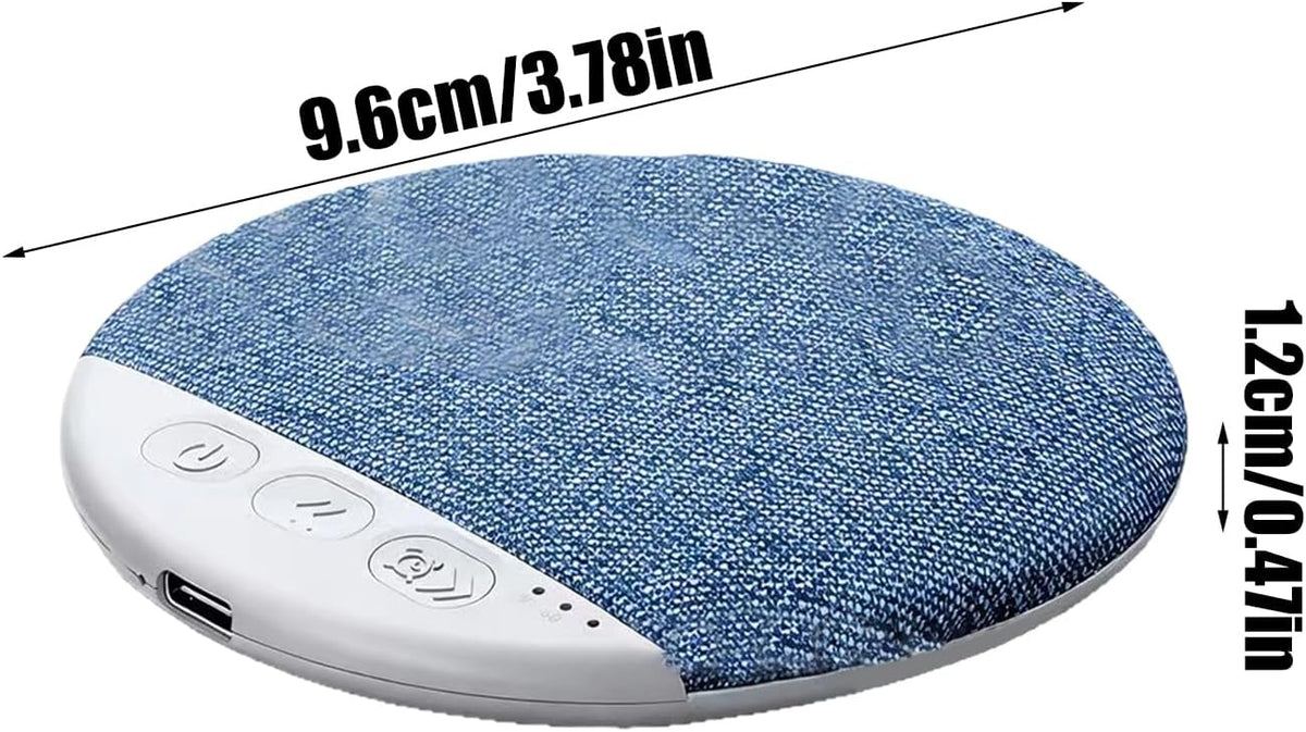 Generic Sleep Aid Speaker, Portable Pillow Device, Wireless White Noise Player with Easy Recharge Feature, Under Pillow