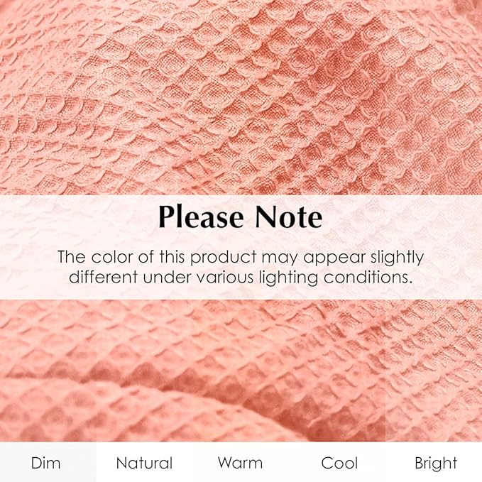 Salt Earth GOTS Certified 100% Organic Cotton Throw Blanket, 60" X 80" Waffle Blankets & Throws for Bed, Throw Blanket for Couch, Modern and Cozy Blanket, All Seasons, Comfy Soft Blankets (Sun Bay)