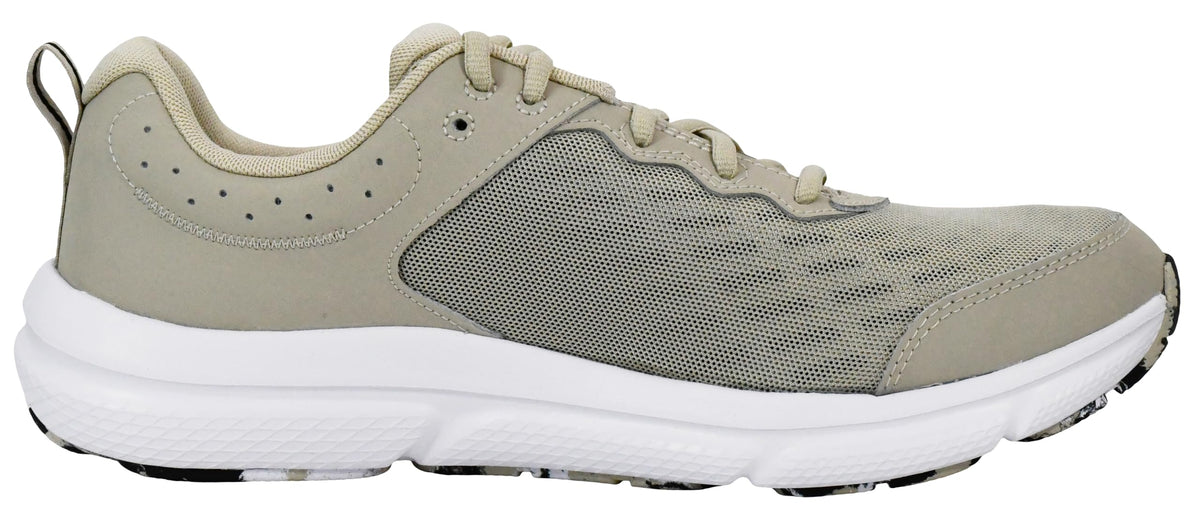 Under Armour Men's Charged Assert 10DISC, (289) Khaki Base/Khaki Base/Black, 5, US
