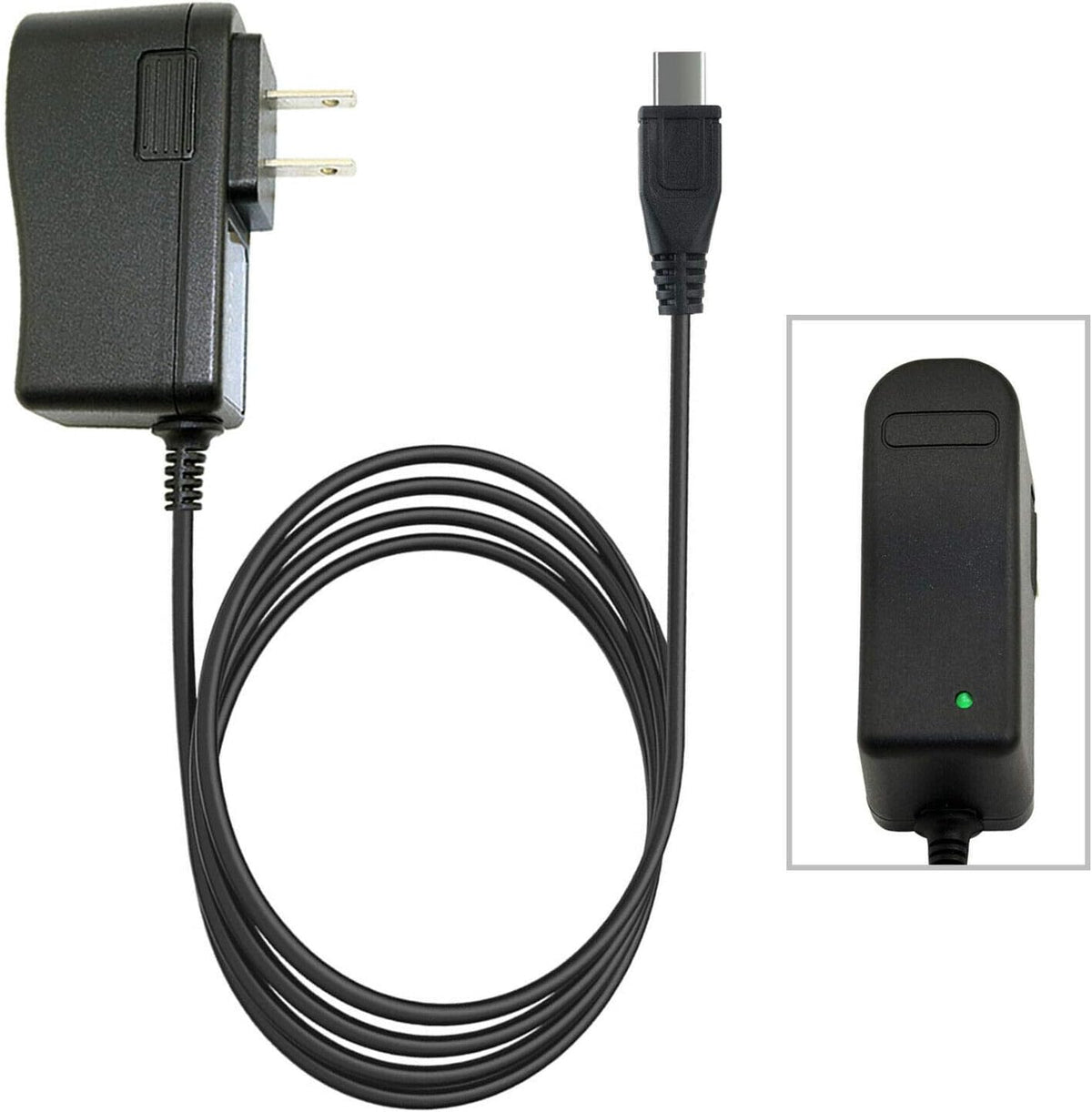 GreatPowerDirect MK808 AC DC Adapter Power Charger for Autel MaxiCOM Diagnostic Scan Tool Scanner