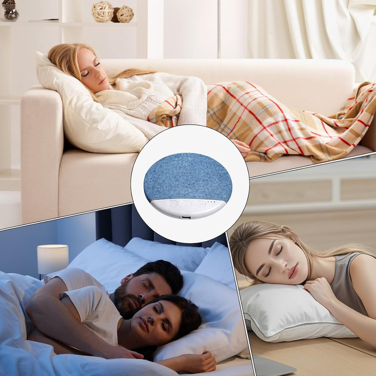 Generic Under Pillow Speaker - Bluetooths Pillow Speakers for Sleeping | Professional Rechargeable Wireless Sound