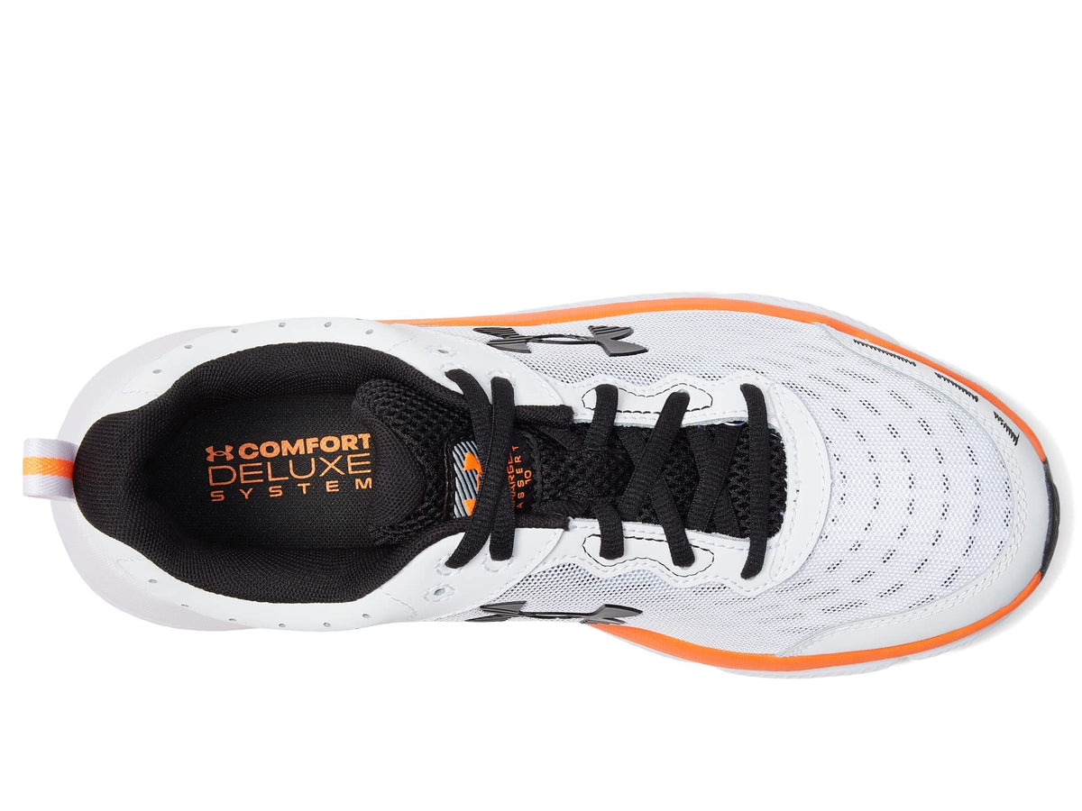 Under Armour Men's Charged Assert 10, (101) White/White/Black, 10.5, US