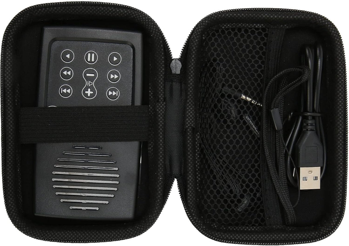 Zopsc 8G 350mAh Solar Powered Bible Reader, Portable Electronic Bible Audio Player Built in Capacity for Seniors