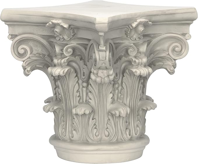 Design Toscano The Corinthian Pillar, Capital Small