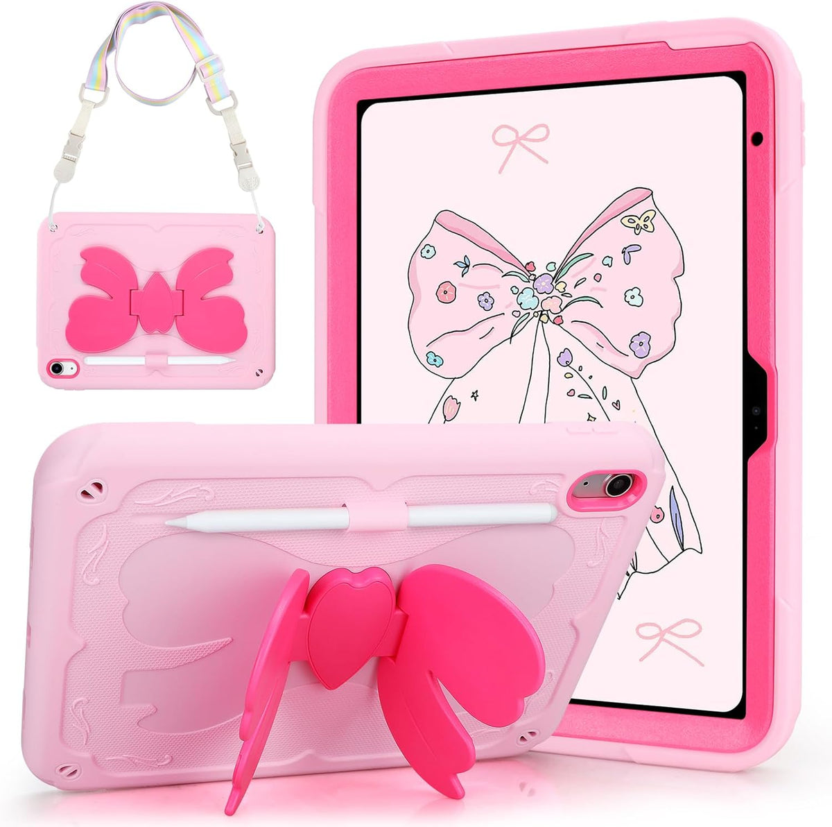 VOFUOE A16 11th 2025 11 Inch, 10th 2022 10.9 Inch for iPad Case Generation for iPad Generation Case for Kids Girls