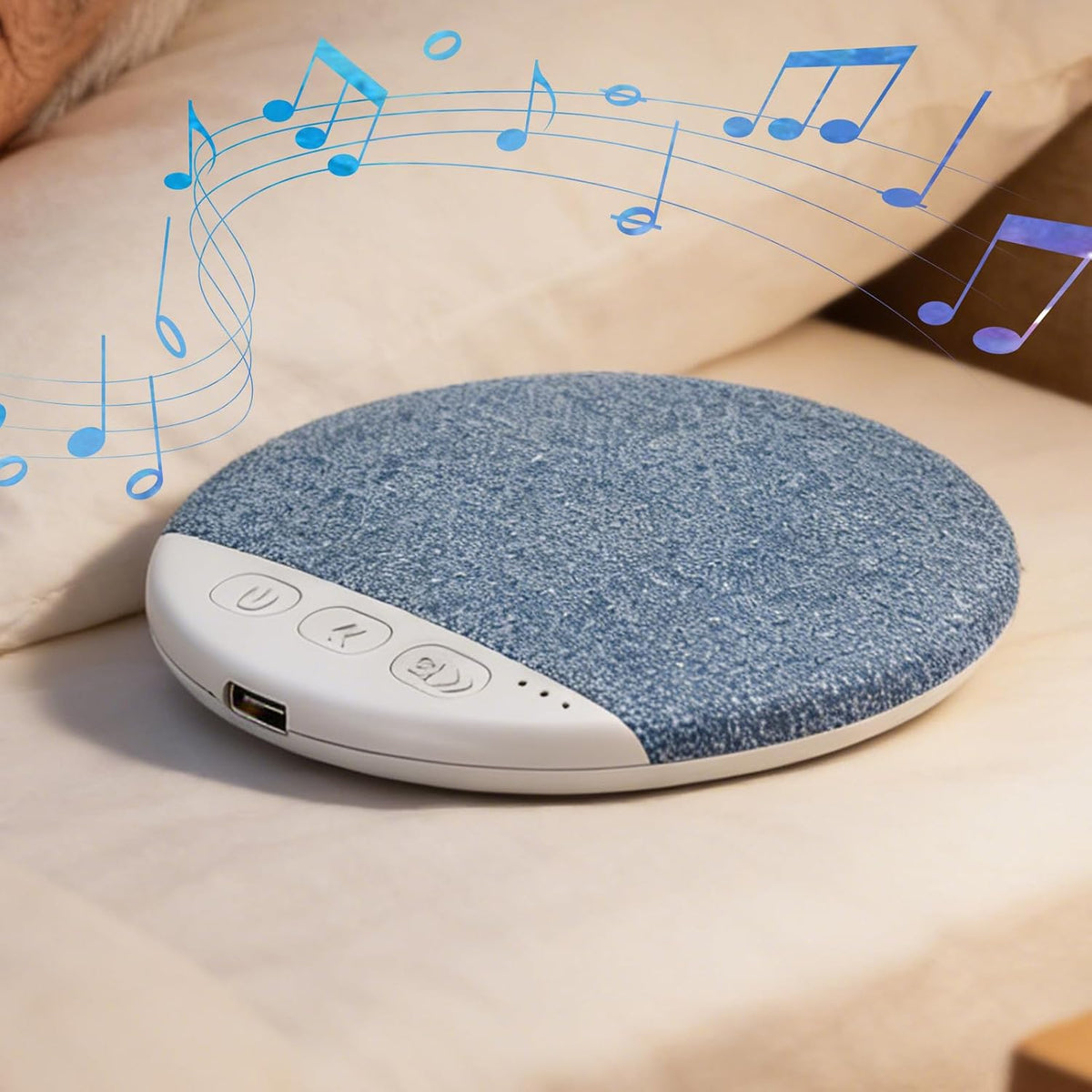 Generic Wireless Sleep Speaker, Rechargeable White Noise, Sound Machine for Adults and Kids, Perfect for Home, Office