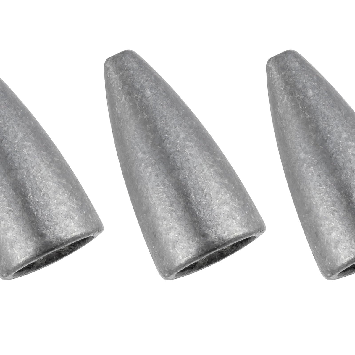 Dr.Fish 50 Pack Bullet Fishing Sinkers Worm Weights Lead Fishing Weights Bass Fishing Sinker Freshwater Texas Carolina Rig Punch Shot 1/4oz