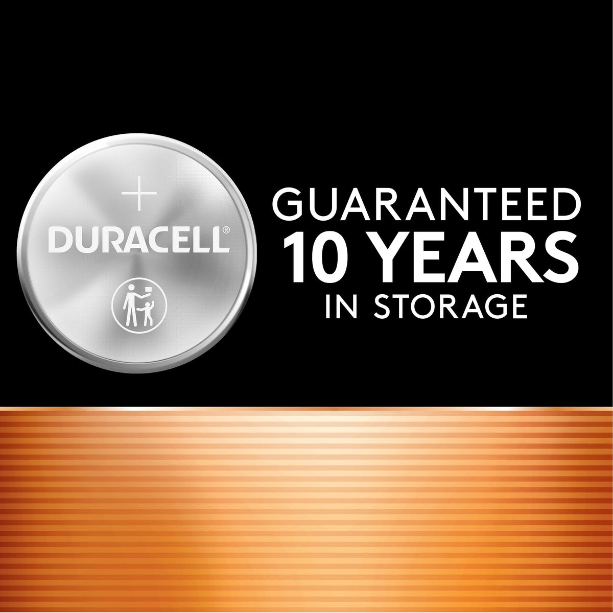 Duracell 2032 Lithium Battery, 2 Count (Pack of 1), Child Safety Features, Compatible with Key Fob, Tea Light Candles and Other Devices, CR2032 Battery