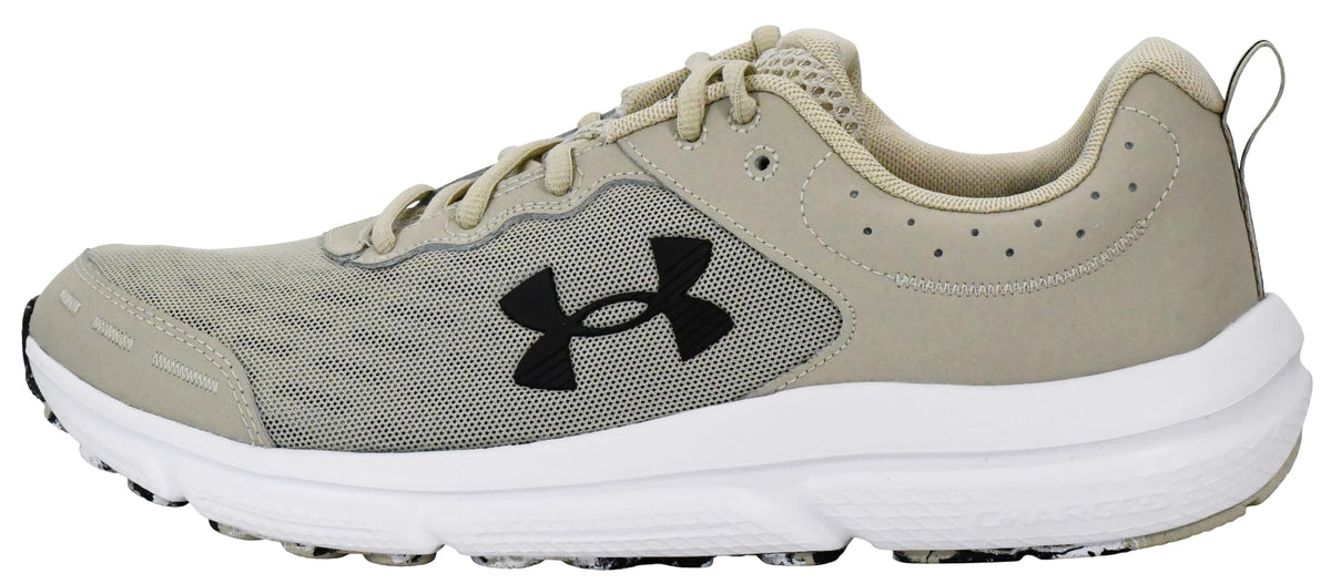 Under Armour Men's Charged Assert 10, (289) Khaki Base/Khaki Base/Black, 6.5, US