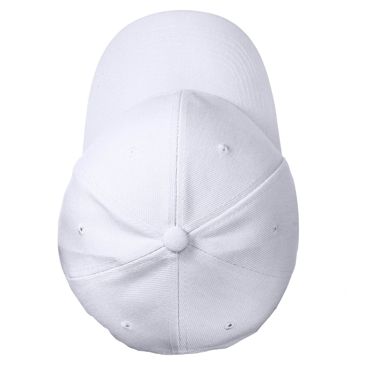 Falari Baseball Cap Adjustable Size for Running Workouts and Outdoor Activities All Seasons (2pk White & White)