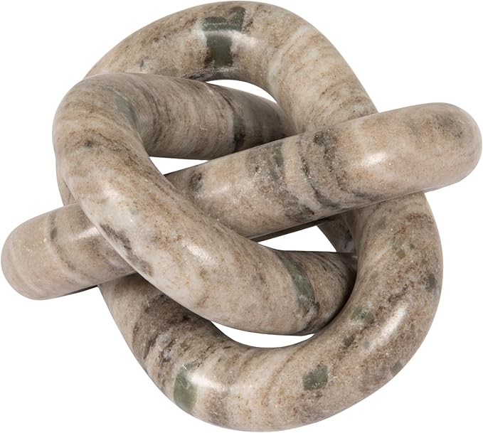 Bloomingville Marble Chain Link, Beige