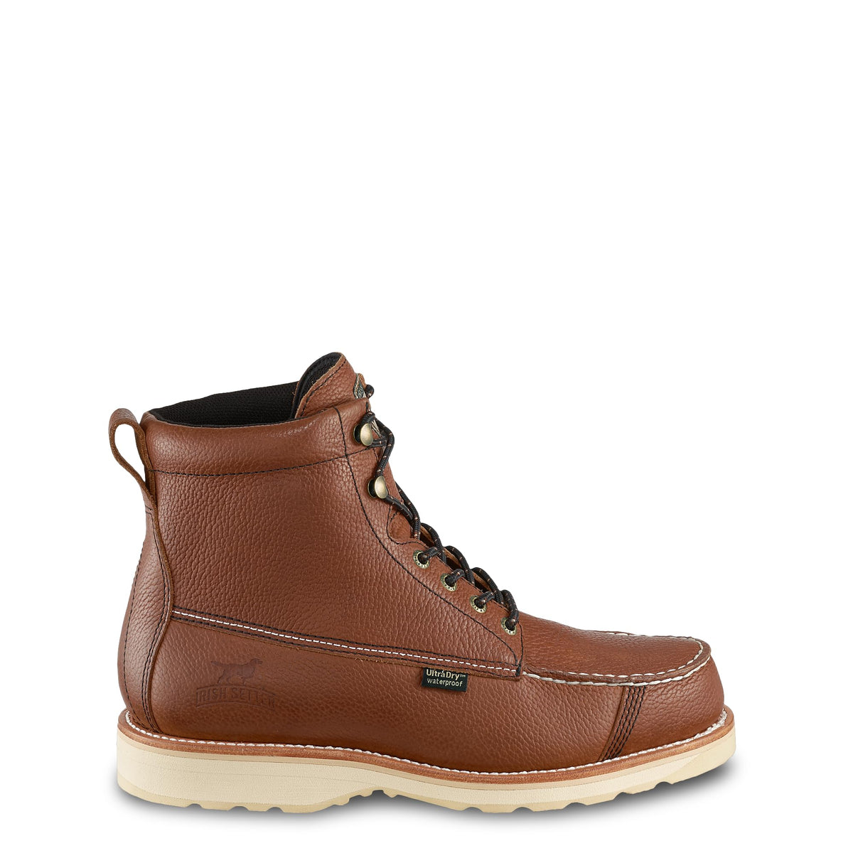 Irish Setter, Wingshooter, Men’s, 7", Waterproof, Hunting Boot, Amber, 9 B (Narrow)