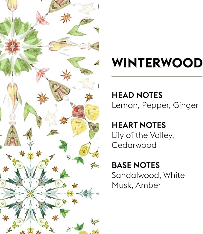 MAISON BERGER - Winterwood Fragrance Refill – 1L for Lampe Berger Diffuser (33.8 Fluid Ounces) Catalytic Air Purifier Refill – Long-Lasting Home Fragrance – Spicy Woody Scent
