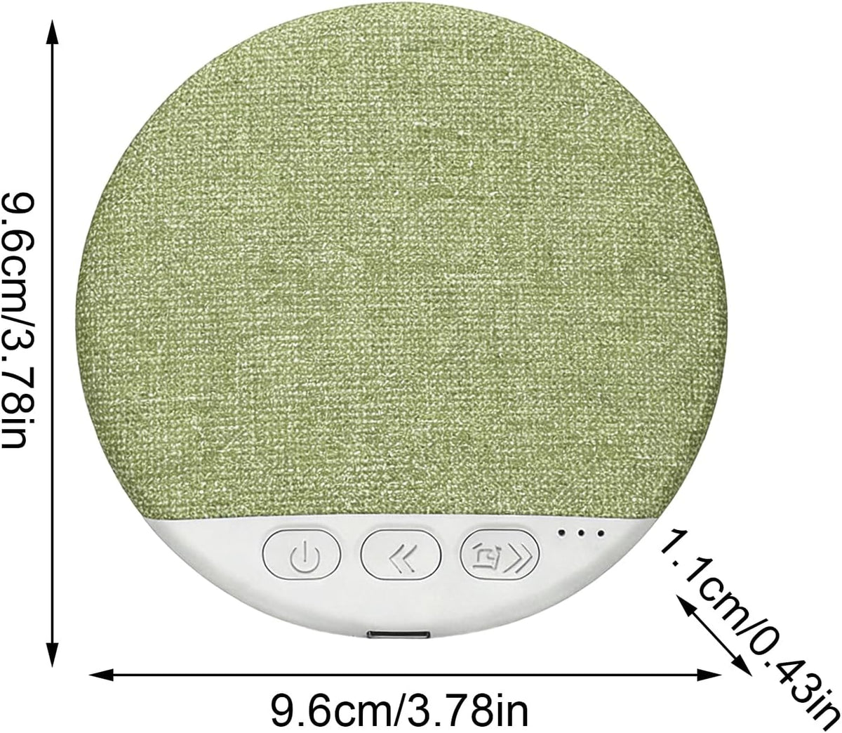 Generic Sleep Speaker Under Pillow with White Noise and Timer - Bone Conduction Under Pillow Sleep Speaker, Pi-llow