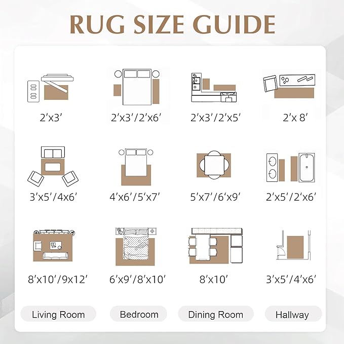 FMFUNCTEX 3x5 Washable Area Rug Abstract Modern Neutral Brown Grey Non Slip Soft Low Pile Thin Accent Entryway Entrance Indoor Carpet for Living Room Bedroom Dining Office Nursery Bedside, Grey Gold