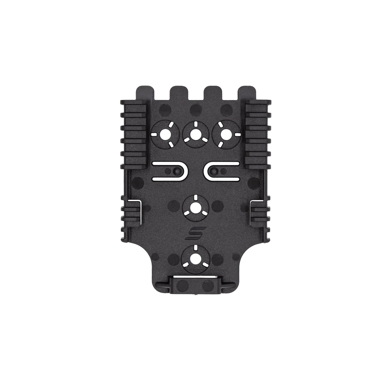 Safariland QLS 1-2 Quick Locking System Kit, Platform Attachment for Duty Holsters and Accessories with Locking Fork and Receiver Plate - Level 1 Retention, Black