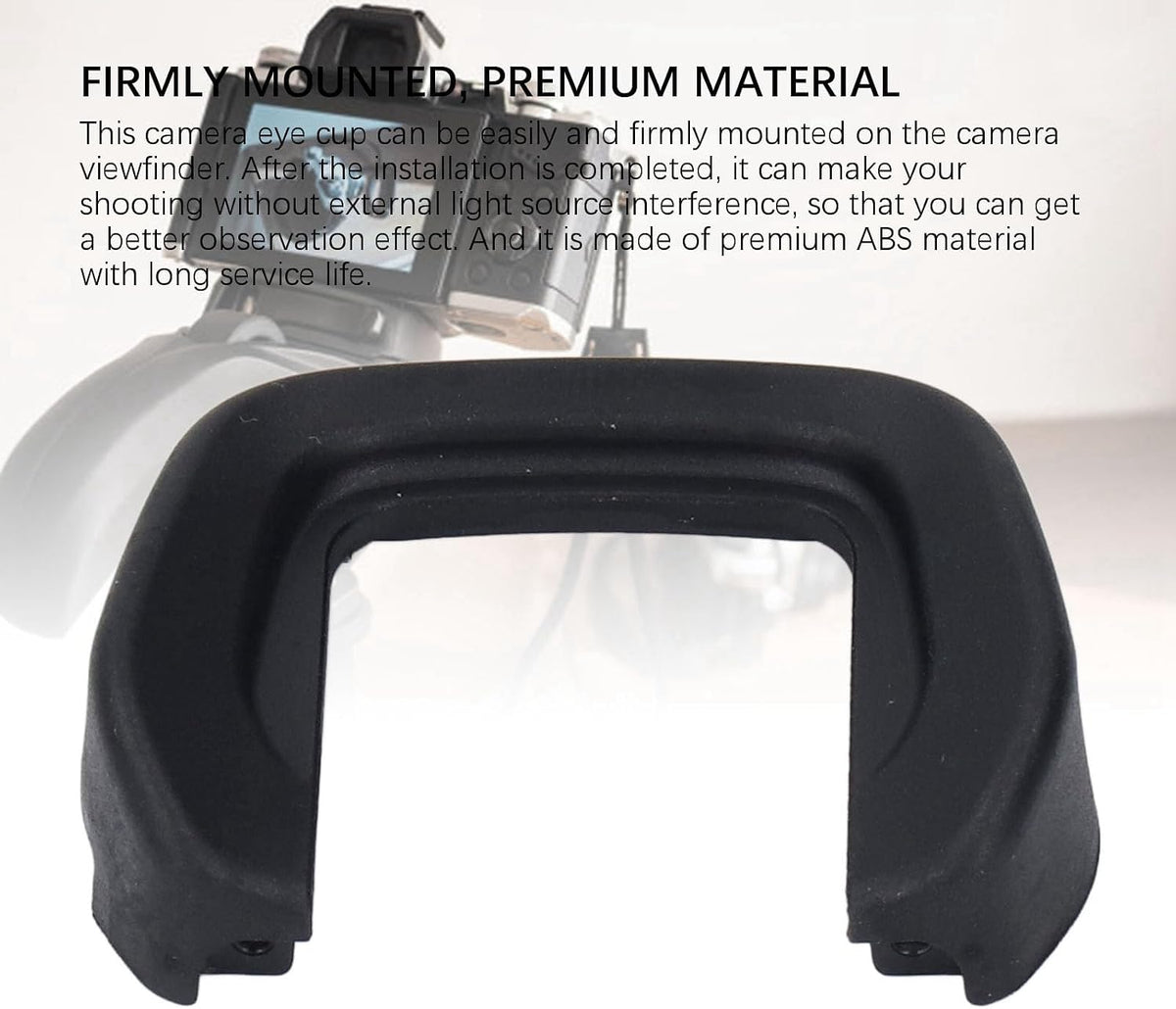 Camera Viewfinder Eyecup ABS with Level Hot Shoe Kit for R Camera - Eye Protection, Level Correction, Dust