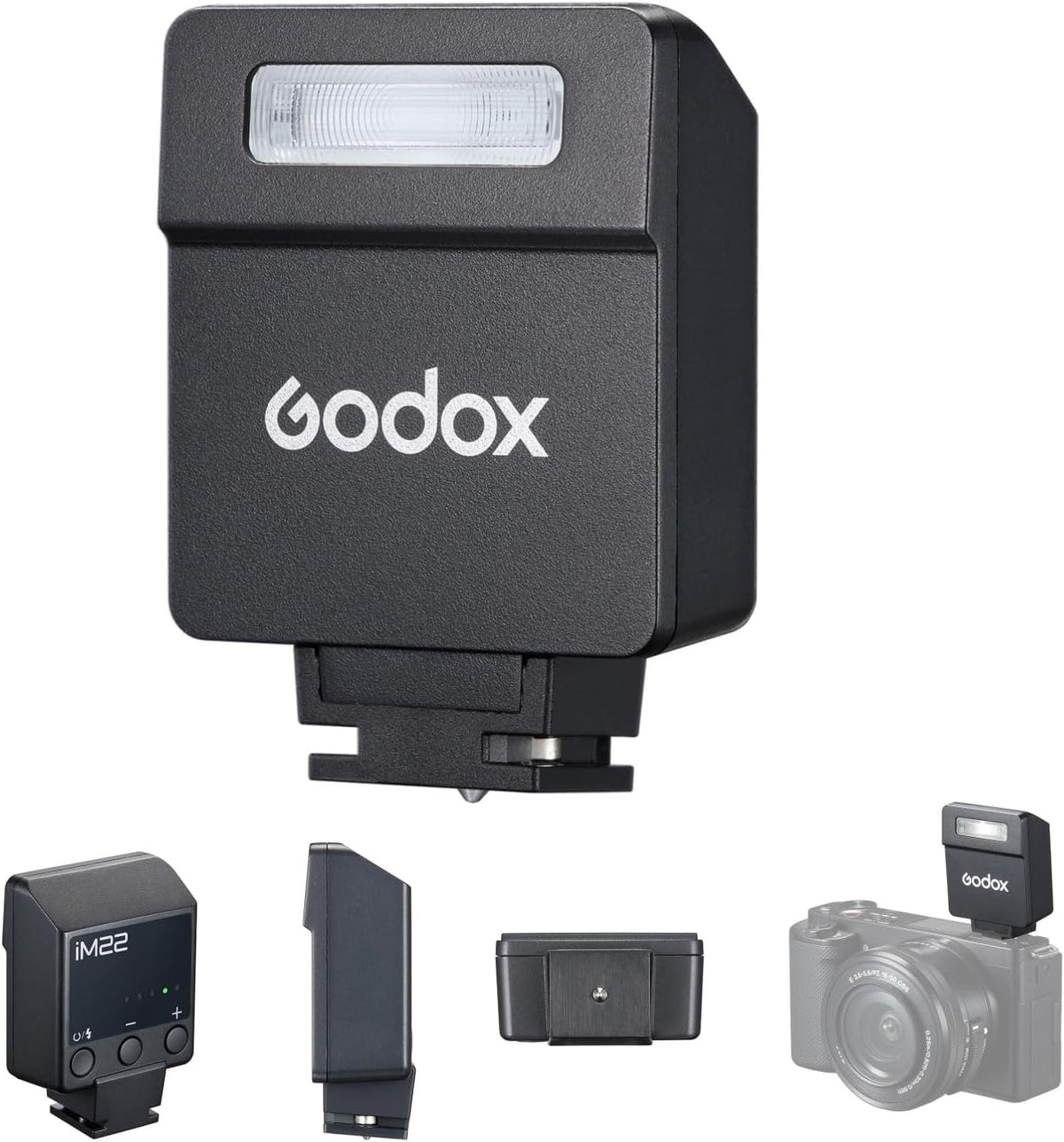 GODOX iM22 5 3s 440 Mini Camera Flash On-Camera Flash Speedlite Power Levels Recycle Time Full Power Flashes