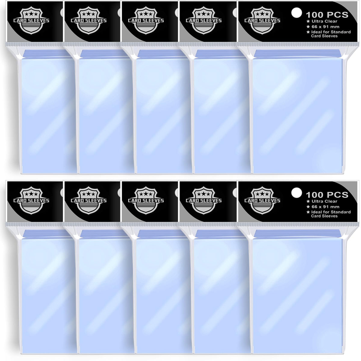 1000PS Penny Trading Card Sleeves for Board Game,Standard Size 66 * 91mm,Hold Perfect for Baseball,Football,Magic,Yugioh Card Sleeves