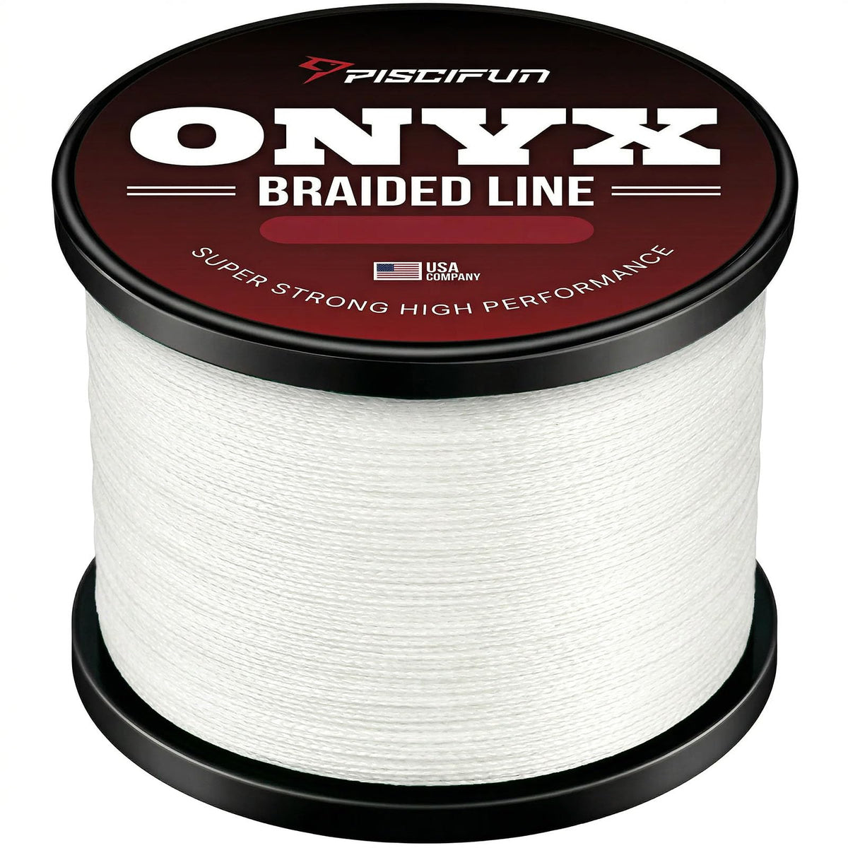 Piscifun Onyx Braided Fishing Line Advanced Superline 500Yd Braid Lines 12lb White