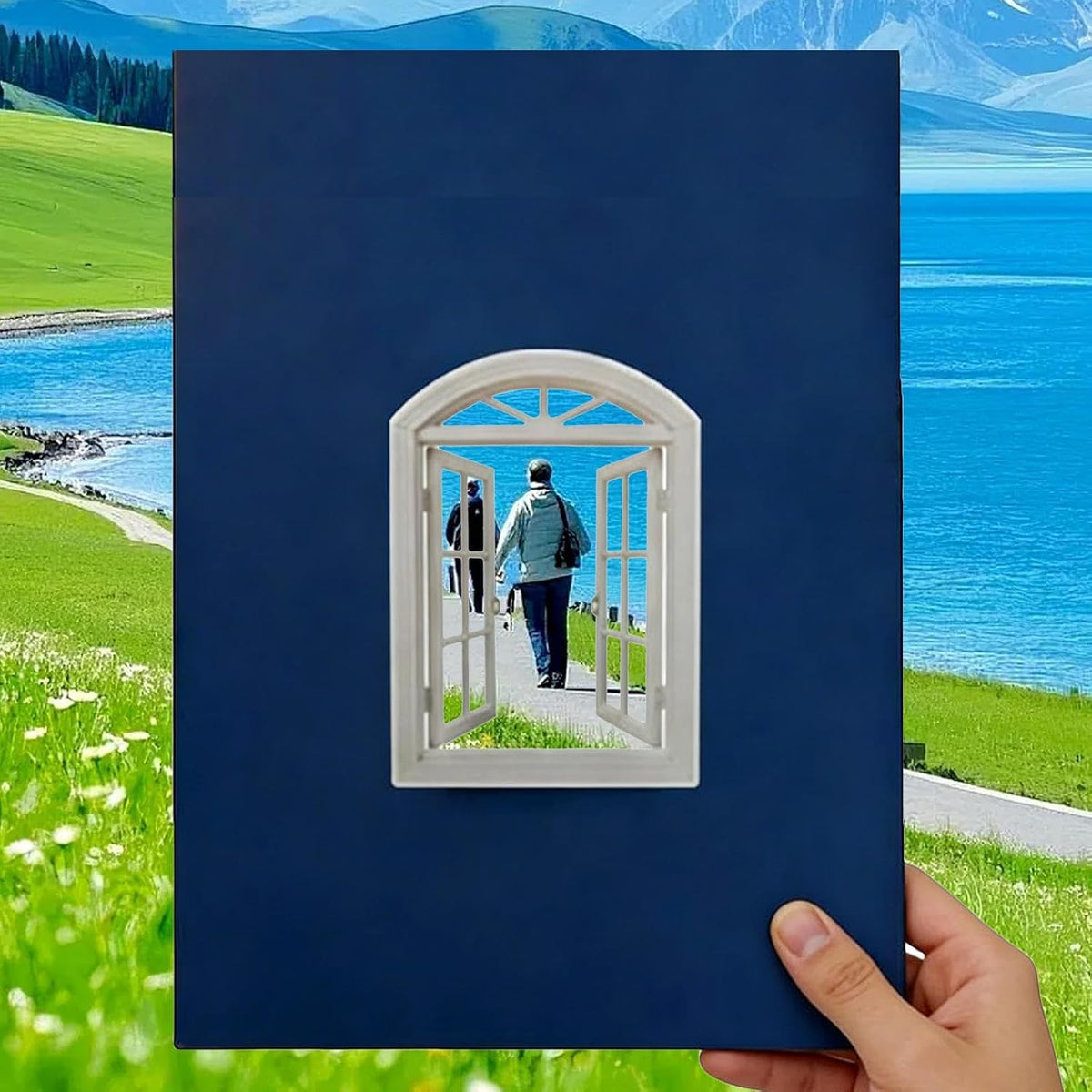 Generic Window Photograph Props - Photoshoot Viewfinder Aid | Photoshoot Window Frame Photo Prop | for Party Landscape