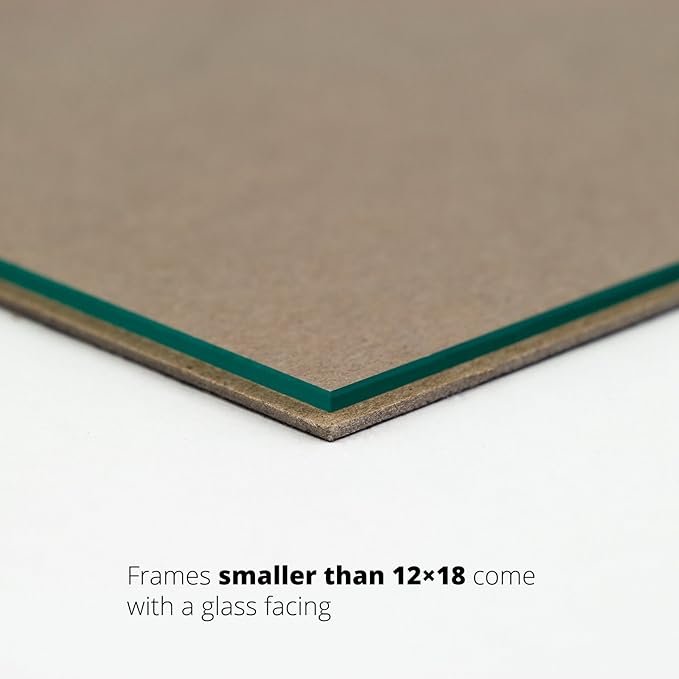 Craig Frames Contemporary, 10x12 Black Picture Frame with White Collage Mat, 2 Openings for 4x6 Prints