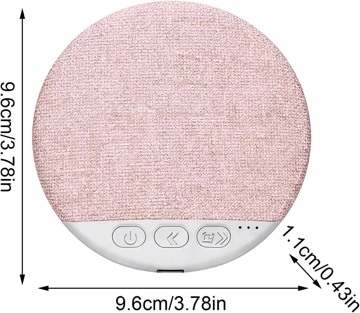 Generic Pillow Speakers for Sleeping, Ultra Thin Under Pillow Speaker, Small Bone Conduction Pillows Speaker Wireless