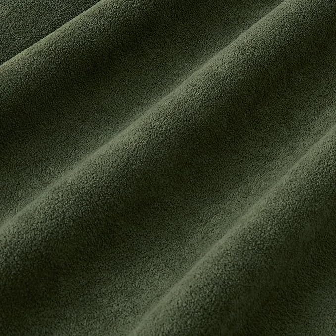 Kevin Textile Waterproof Decorative Pillow Covers Moss Green 24x24 Inch Pack of 2 Soft Boucle Textured Euro Pillowcases Elegant Accent Pillows for Couch Sofa Chair Bed Home Decor Indoor Outdoor